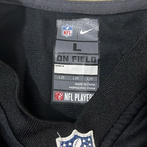 Nike Drew Brees New Orleans Saints Jersey Size Large (7) - Picture 7 of 9